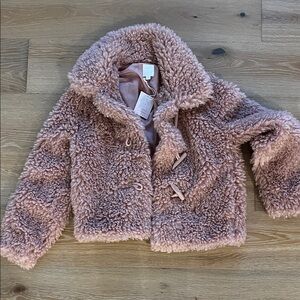 Lauren Conrad Cozy Pink Sherpa Jacket. Size L